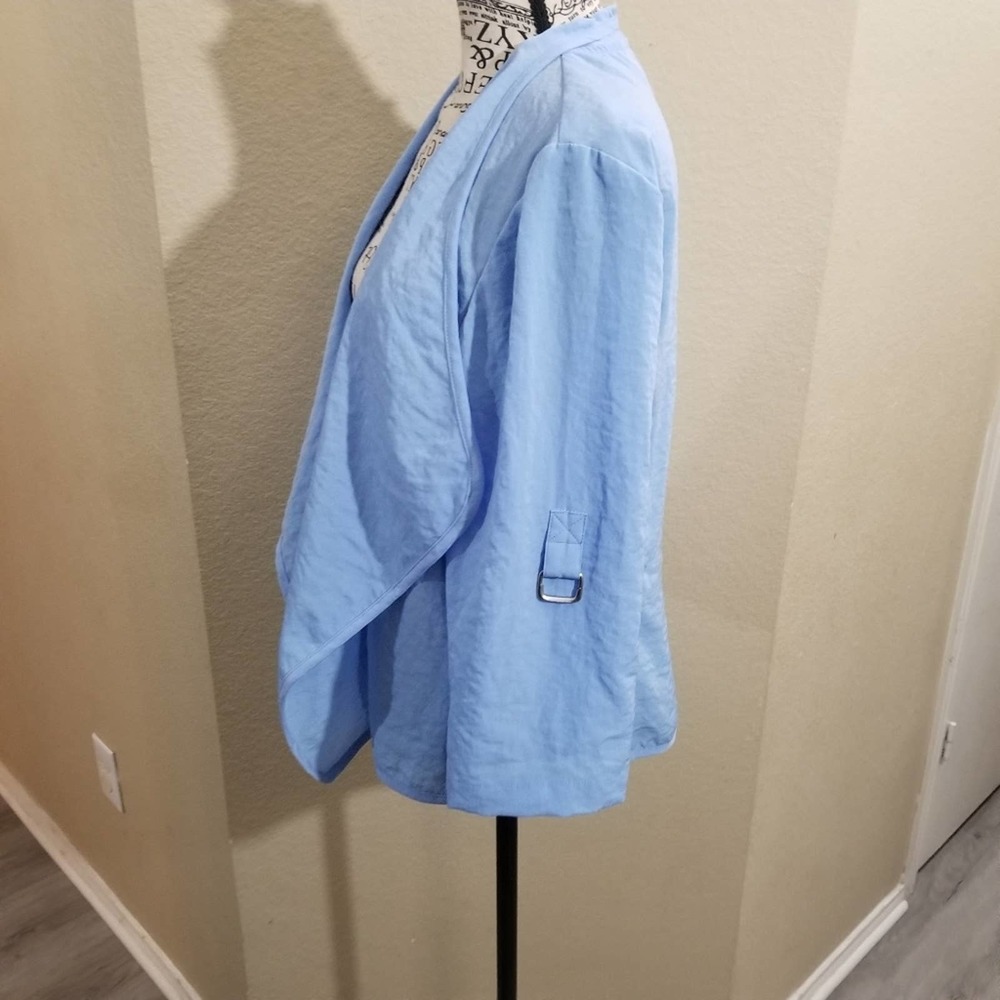 Chicos Buttonless Blazer Size 1 - image 2
